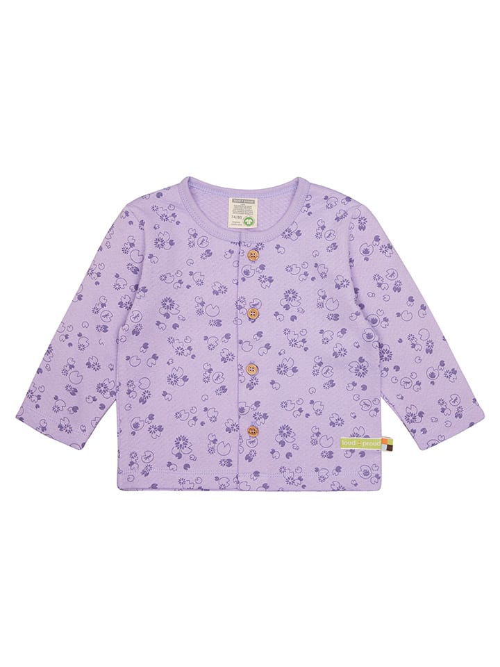 loud   proud Cardigan in Lila günstig kaufen