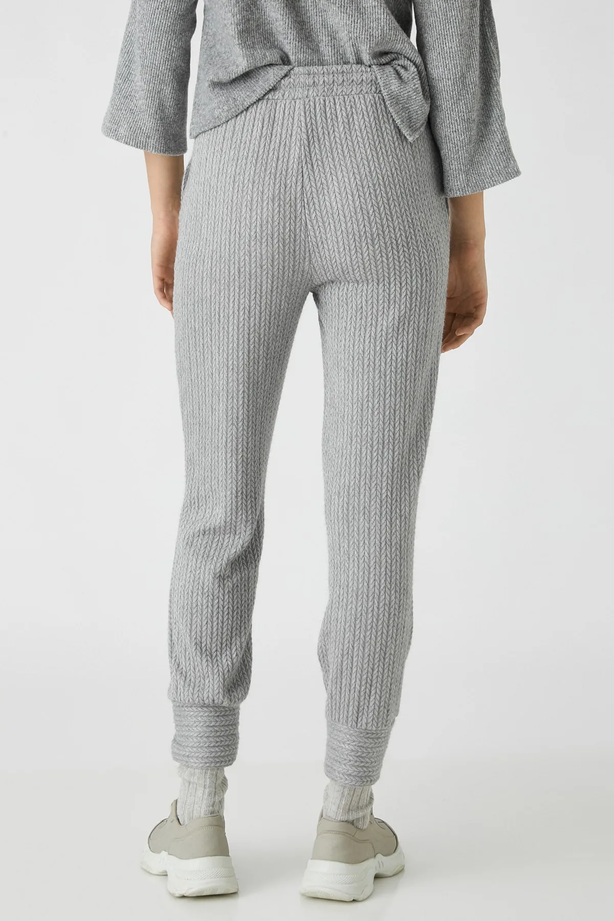 Koton  Graue Jogginghose für Damen 3WAK30092EK