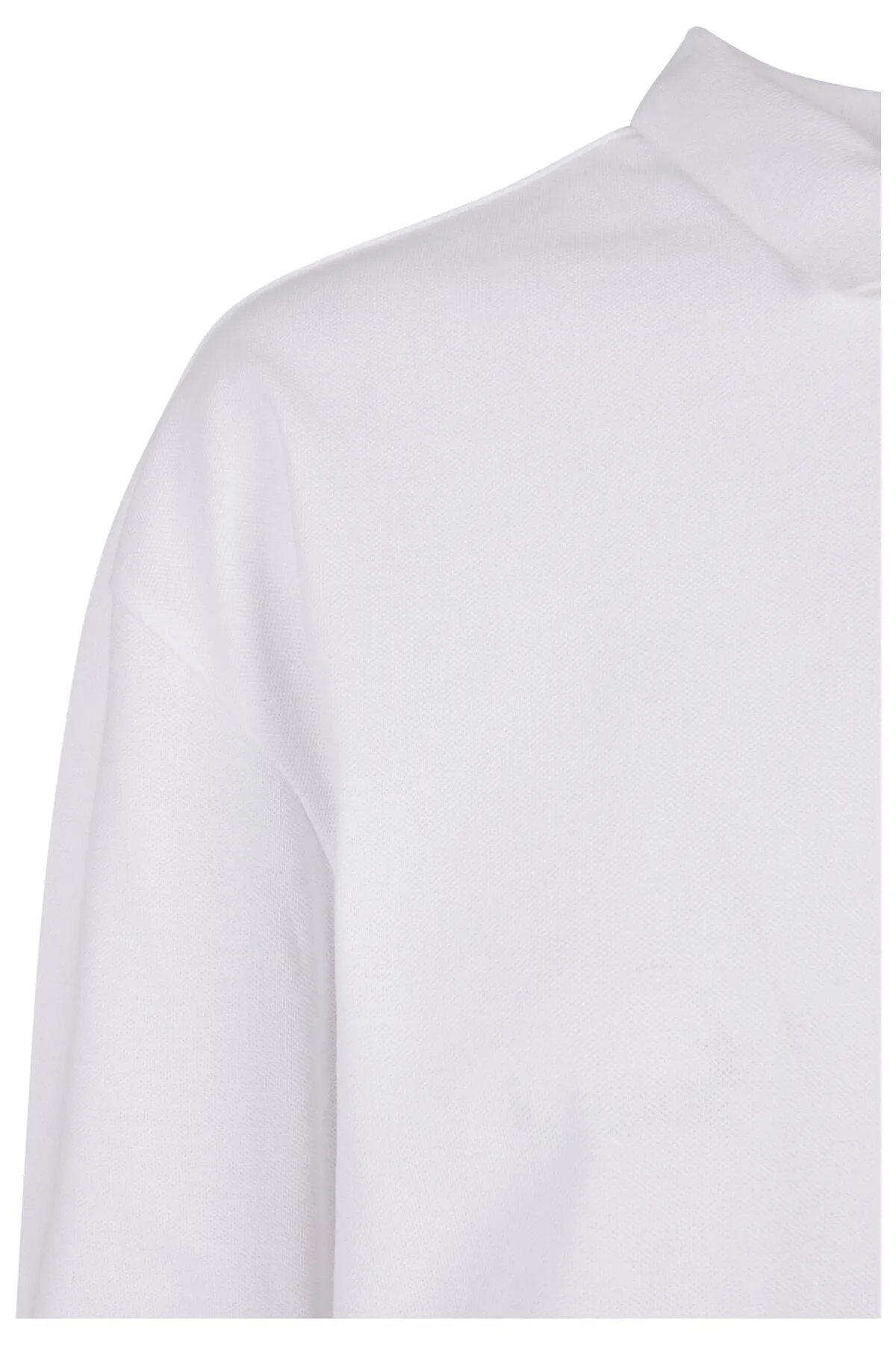 Urban Classics  Damen Ladies Short Oversized Polo Longsleeve
