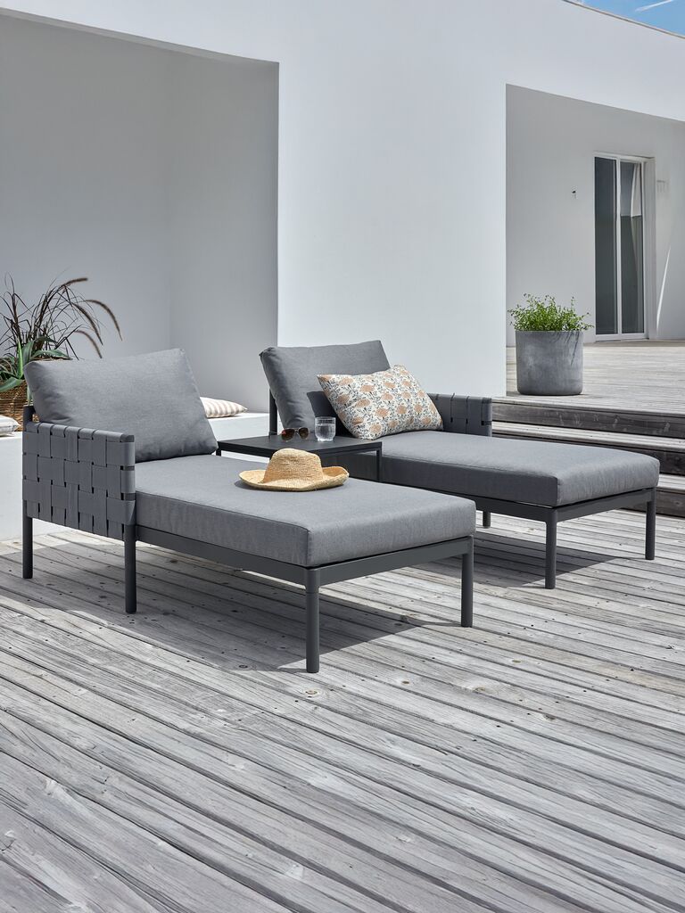 Solário IANO W136xL156 cinza