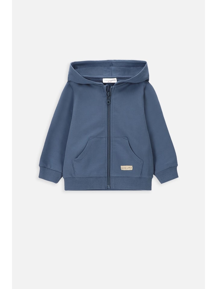 Coccodrillo Sweatshirt mit Reißverschluss in dunkelblau günstig kaufen
