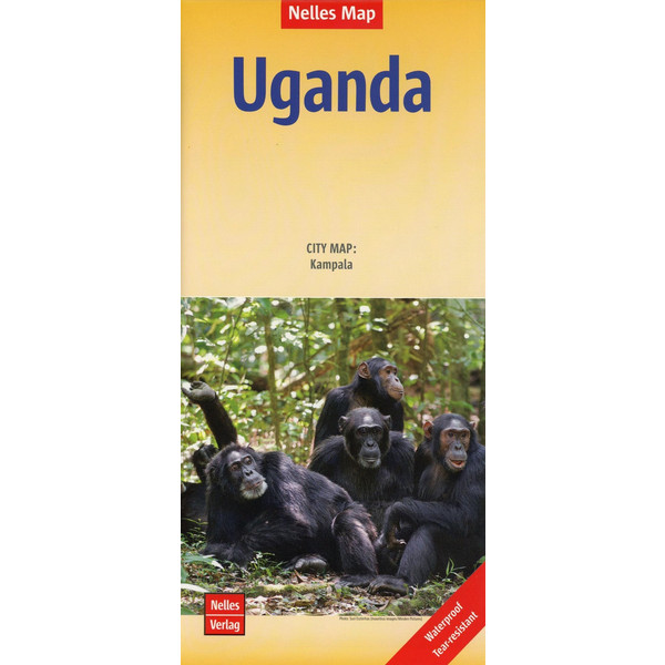 Nelles Map Uganda 1:700 000 - Reiseführer