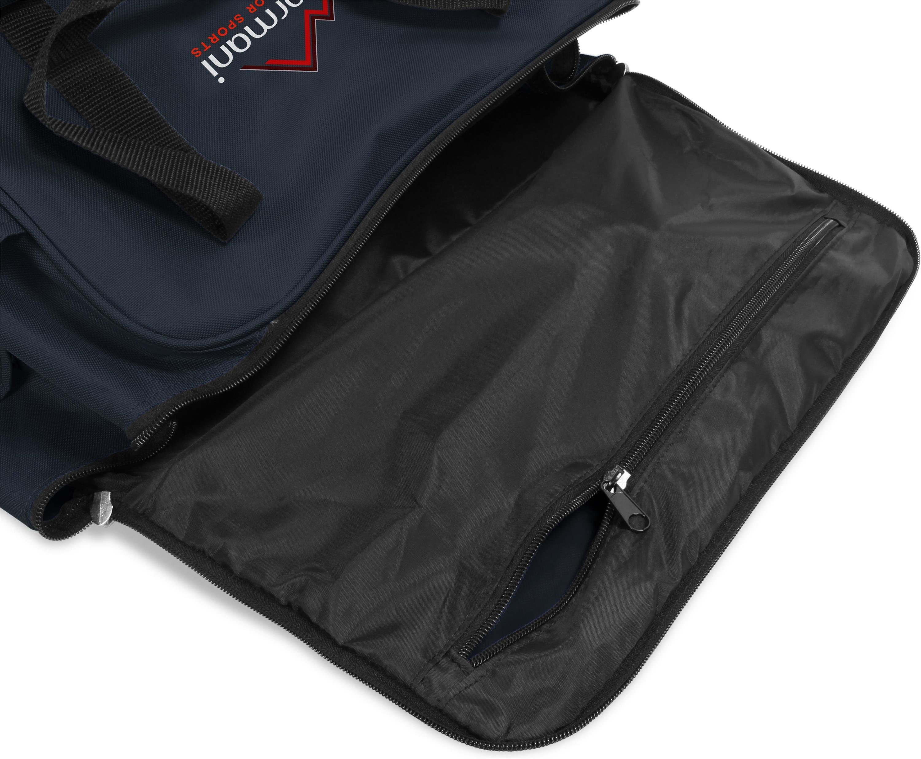 normani Sporttasche Skitasche 53 l Alpine Depo, Skischuhtasche mit separatem Helmfach und Rucksackfunktion - Rollschuhtasche oder Snowboardschuhtasche