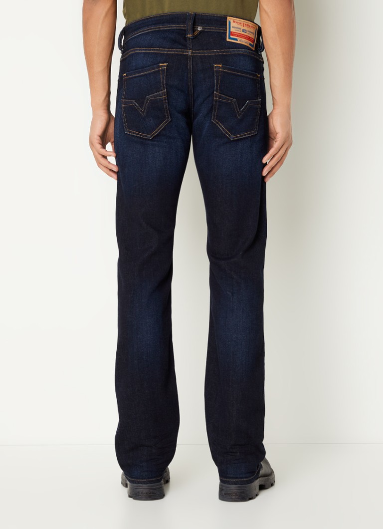 Diesel 1985 Larkee jeans med rette ben og mørk vask
