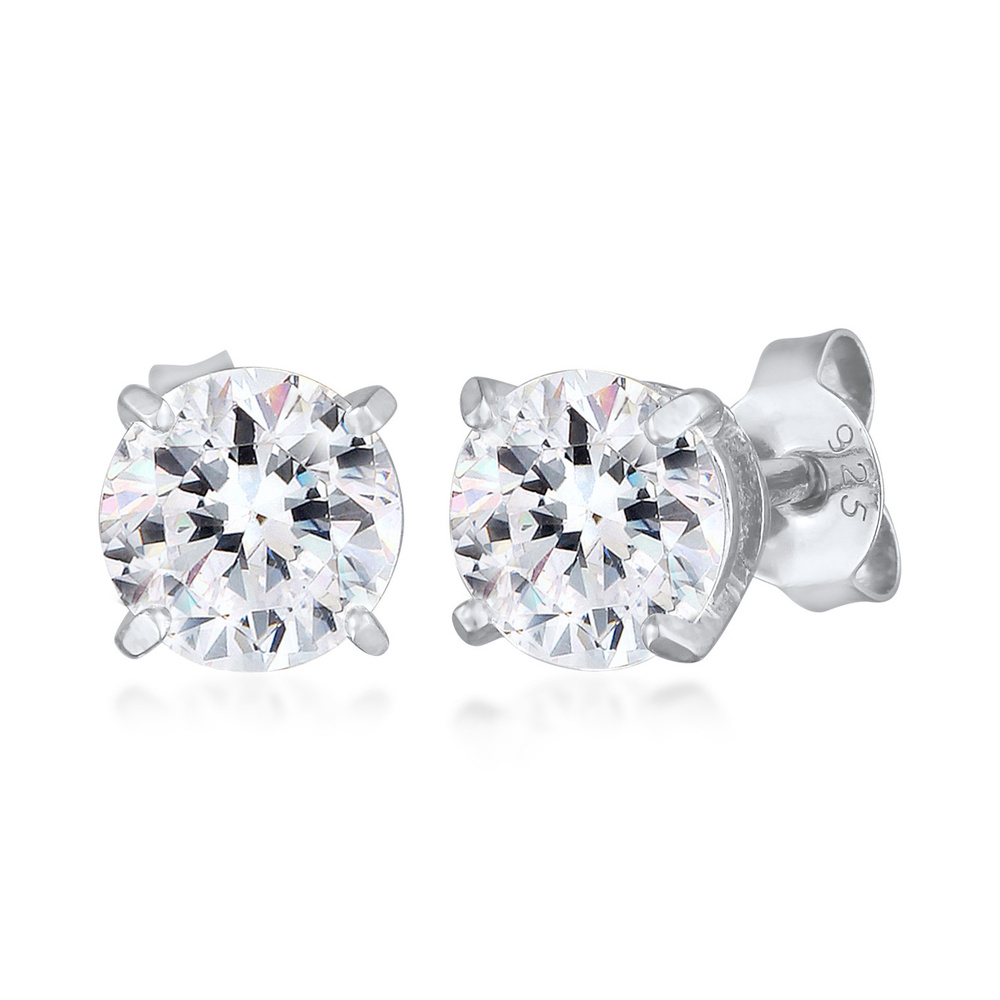 KUZZOI KUZZOI Boucles d'Oreilles Géo Minimal Cristaux Noir Boucles d'Oreilles Hommes (92 Boucles d'oreilles