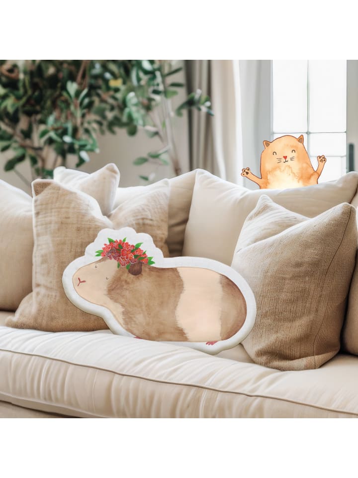 Mr. & Mrs. Panda Kissen Kuscheltier Meerschweinchen Weisheit ohn... in Weiß günstig kaufen