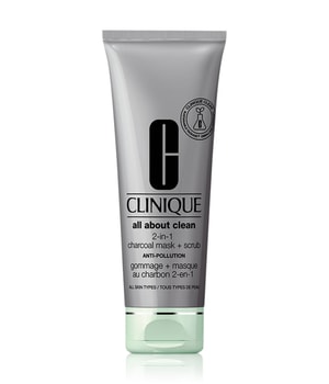 CLINIQUE All About Clean Charcoal Mask + Scrub Anti Pollution Gesichtsmaske-100 ml