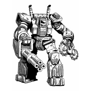 Raider JL-1 / Mk II JL-2 Mech – 50 tons – TRO 3150