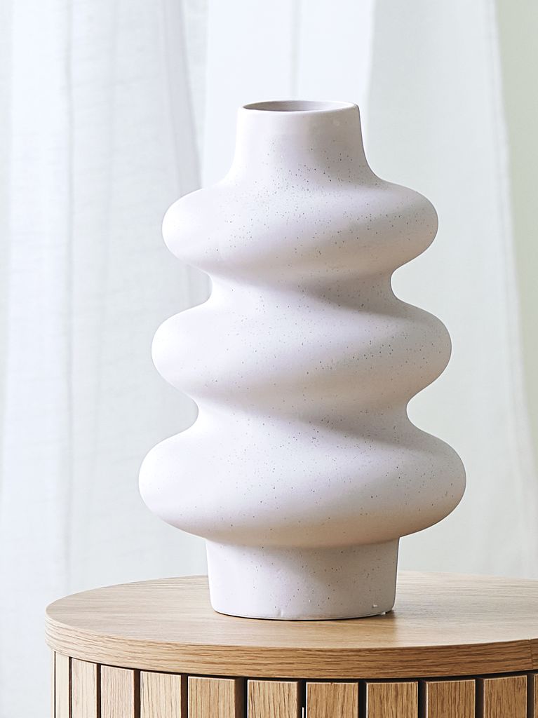 ALVIS ALVIS vase Ø20xH30cm hvit