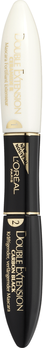 Mascara Double Extension Carbon Black, 12 ml