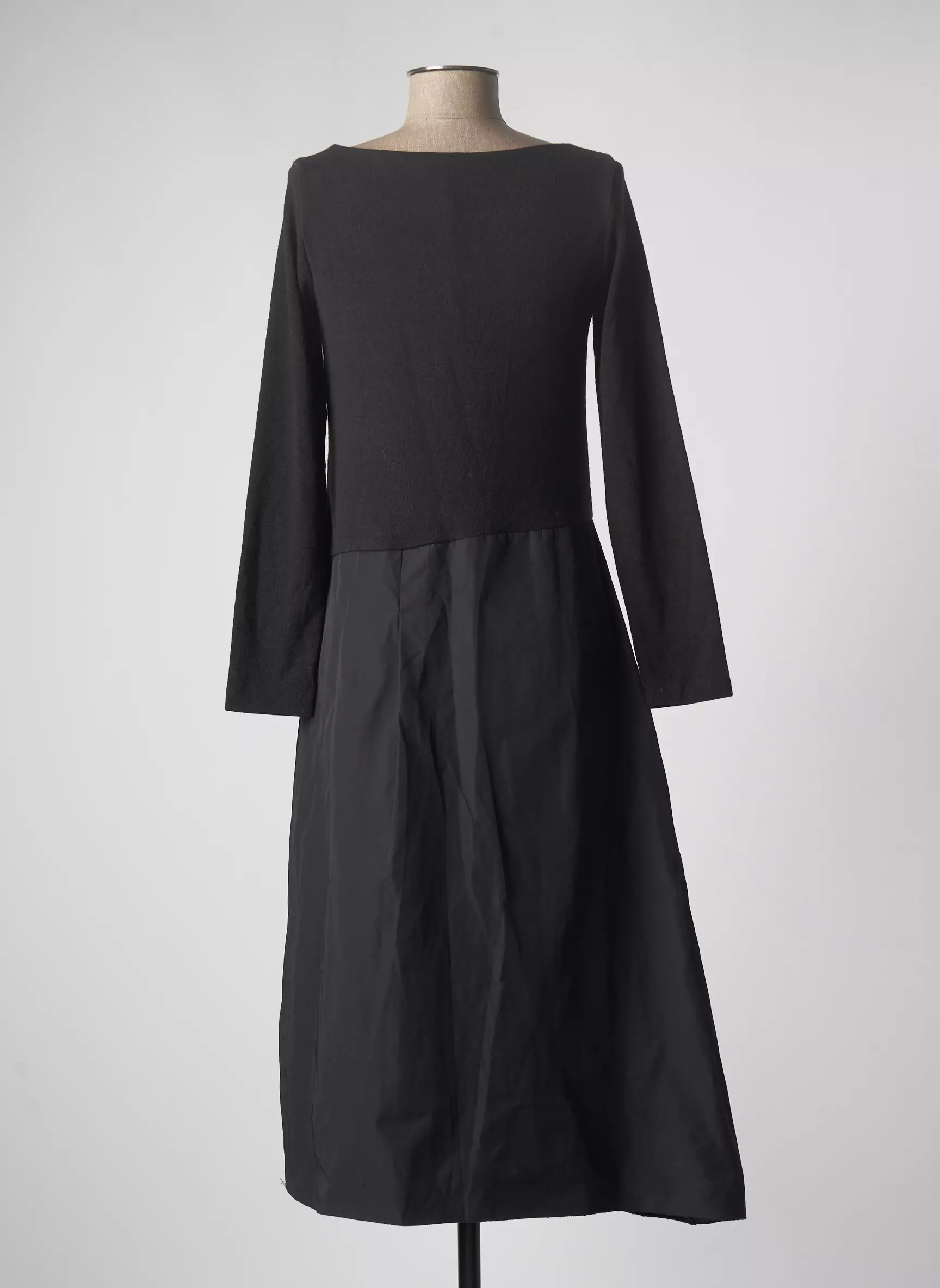Tensione In Robes Mi Longues Femme couleur noir
