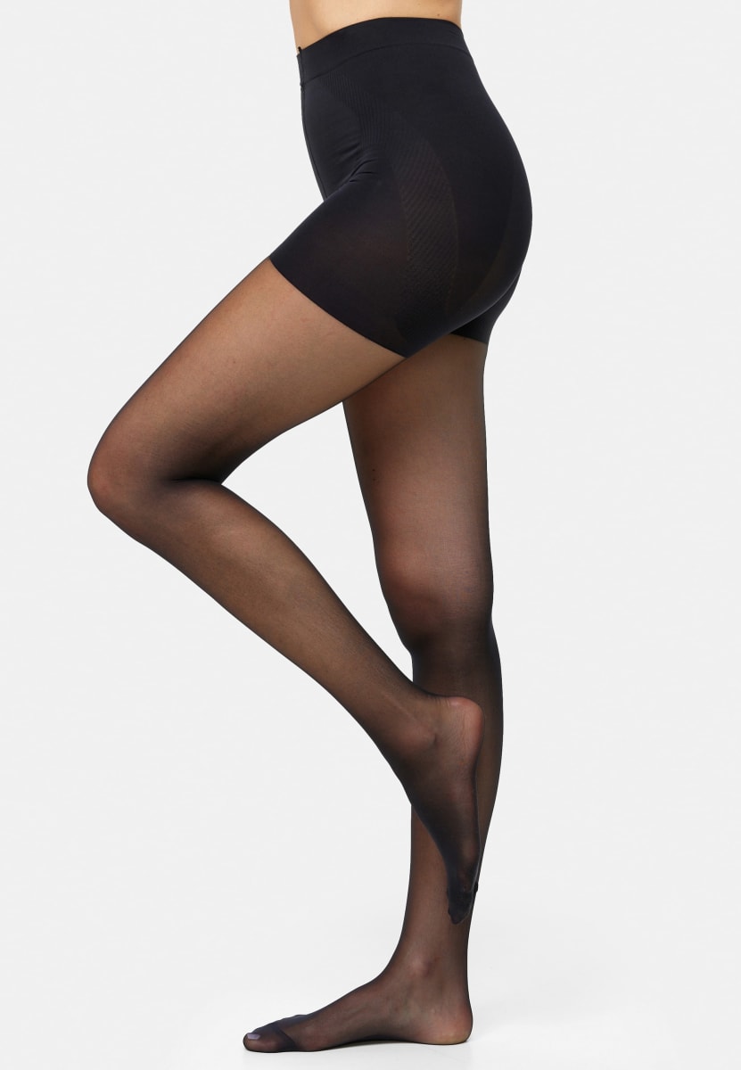 Strumpfhose Goodbye Laufmaschen Shape schwarz Gr. 38/40, 1 St