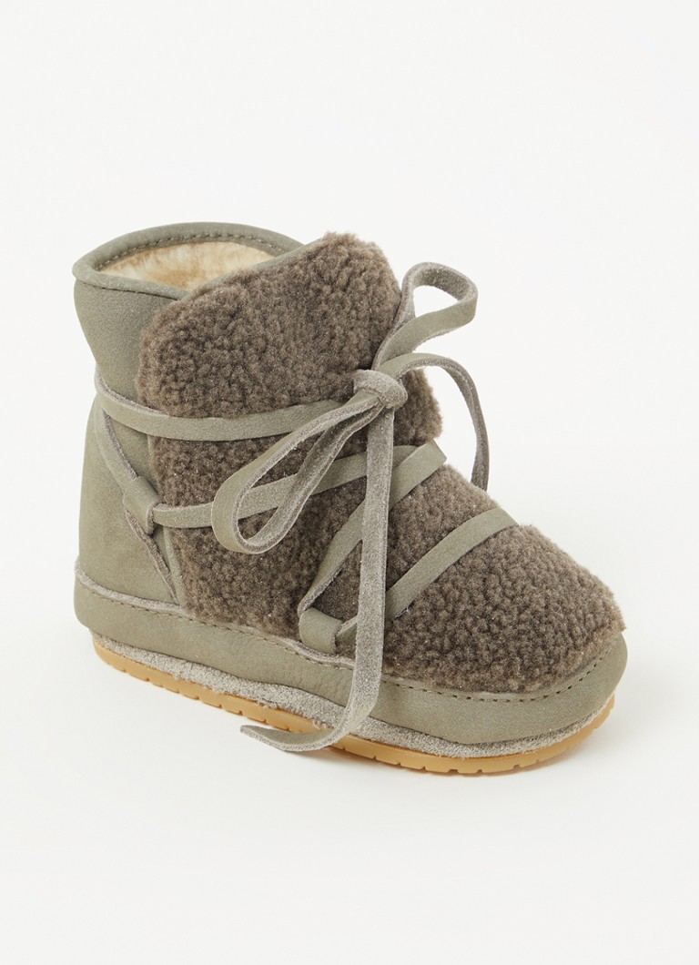 Pantofi din piele Donsje Amsterdam Inuk pentru copii