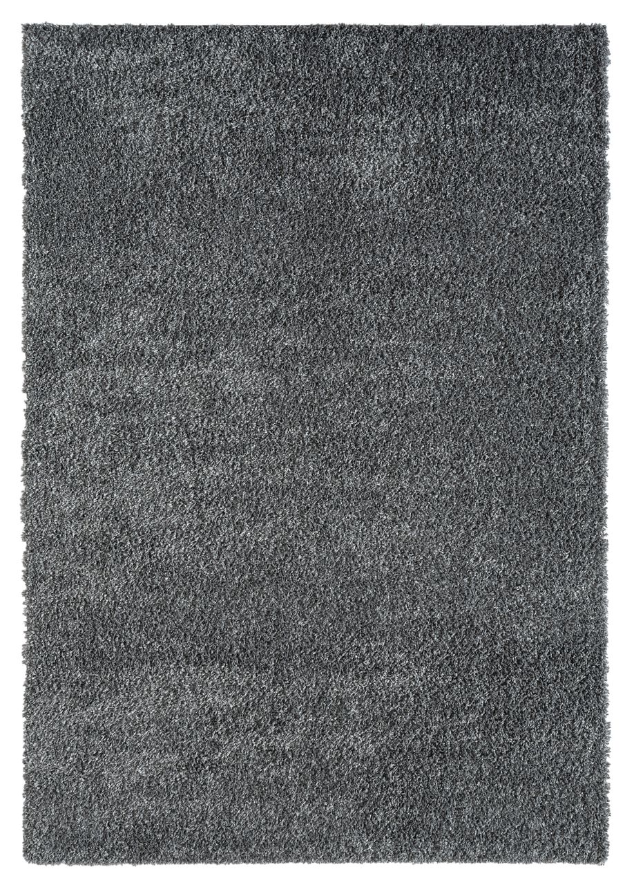 MyFlair Teppich Elodie, 200cm x 290cm, Farbe Grau, rechteckig, Florhöhe 37mm