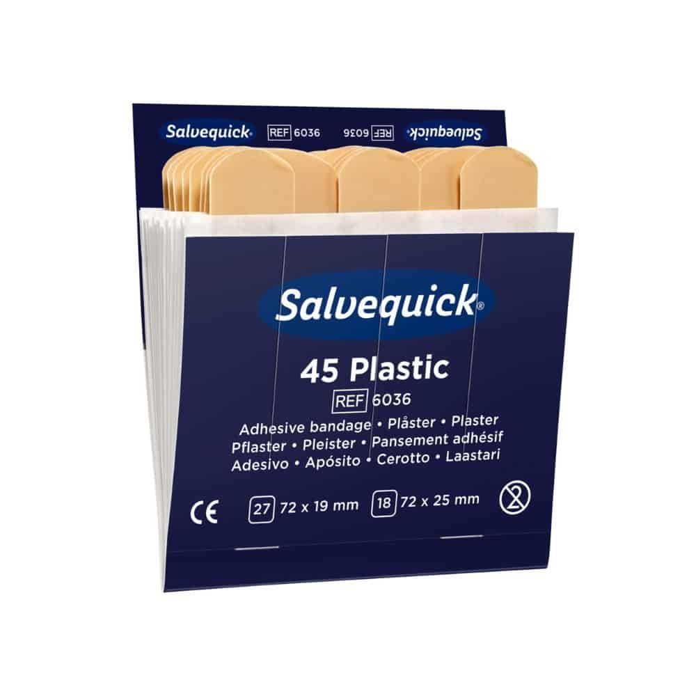 Holthaus Medical Wundpflaster Salvequick®-Refill-Einsatz Strips 6036 wasserabw. - B00I9YAVOE