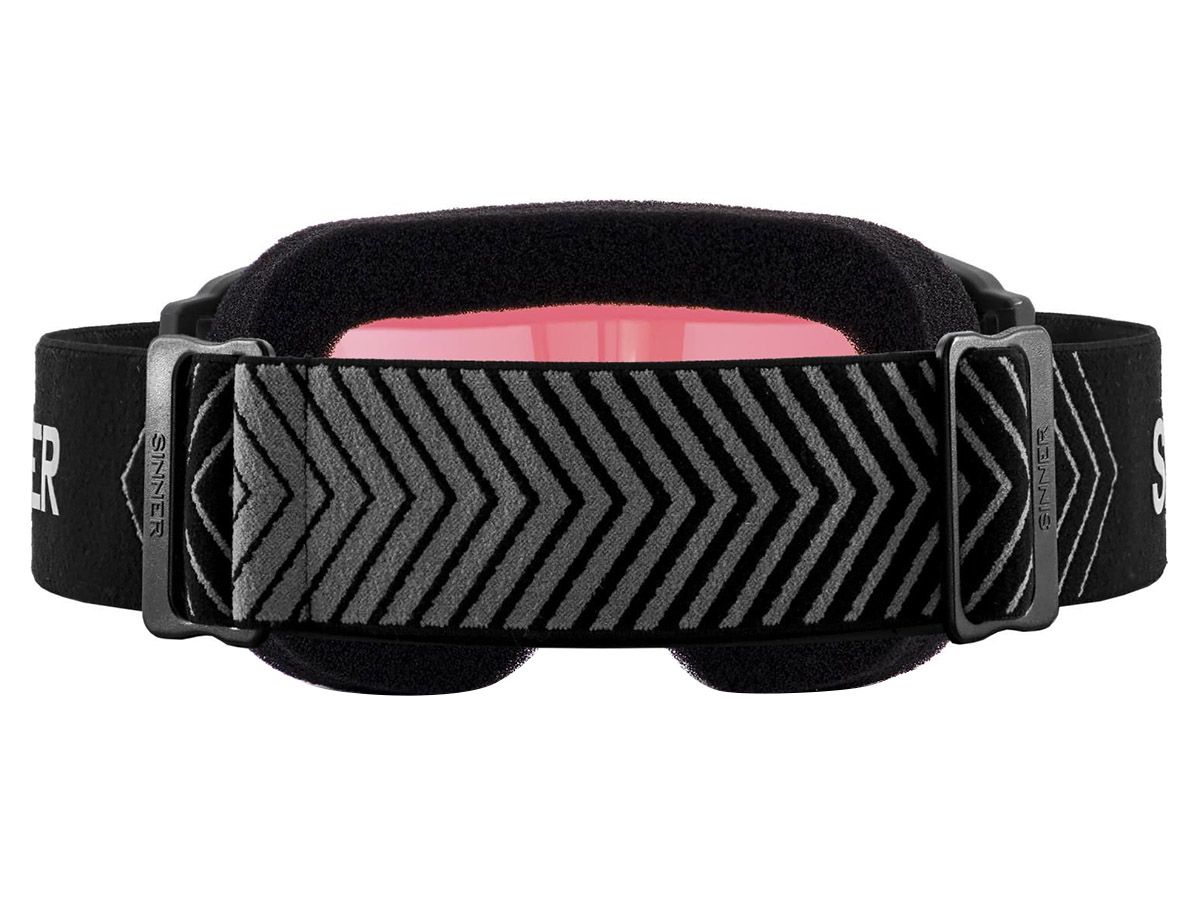 Sinner Duck Mountain Black Red Kinder Skibrille
