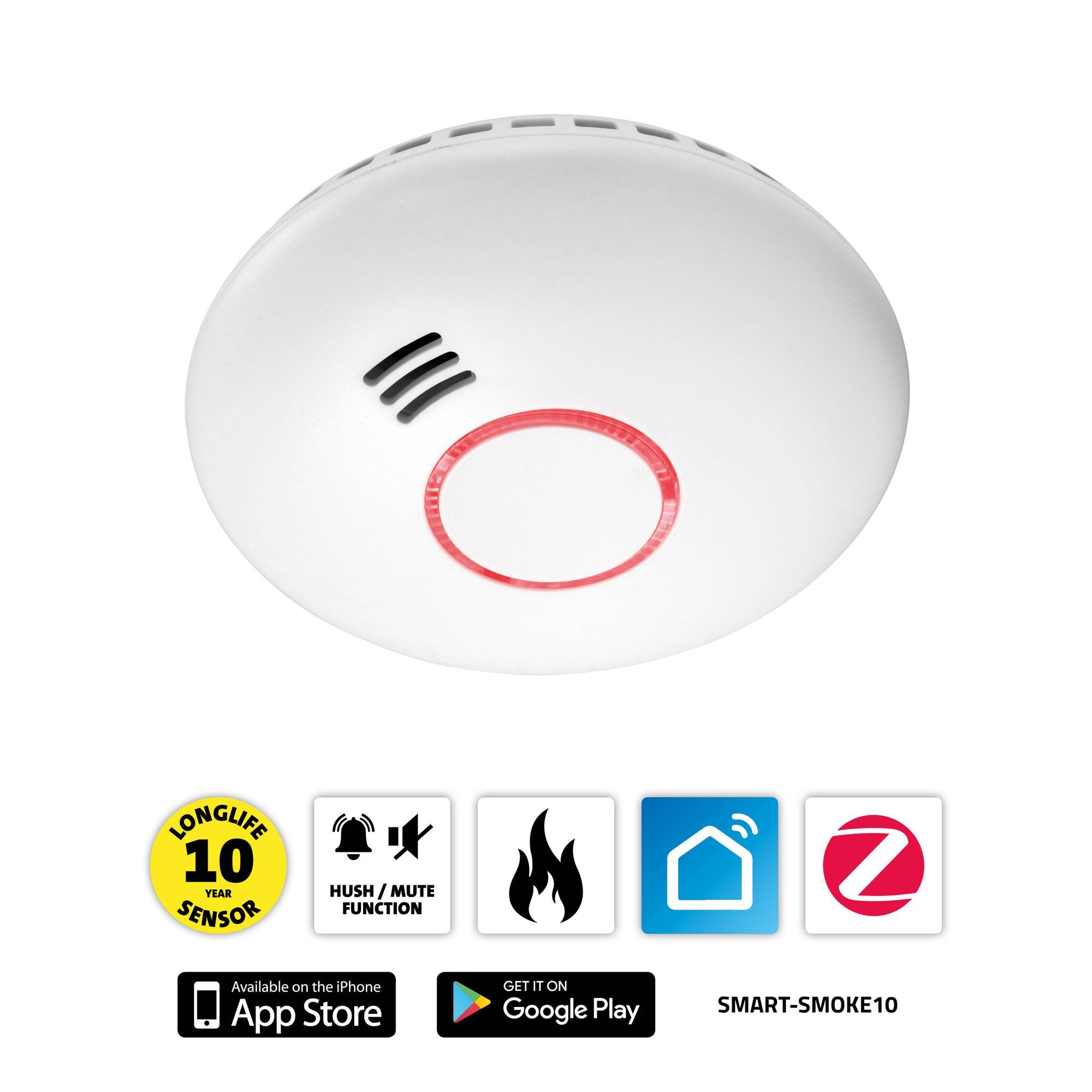 Alecto SMART-SMOKE10 Smarter Zigbee Rauchmelder