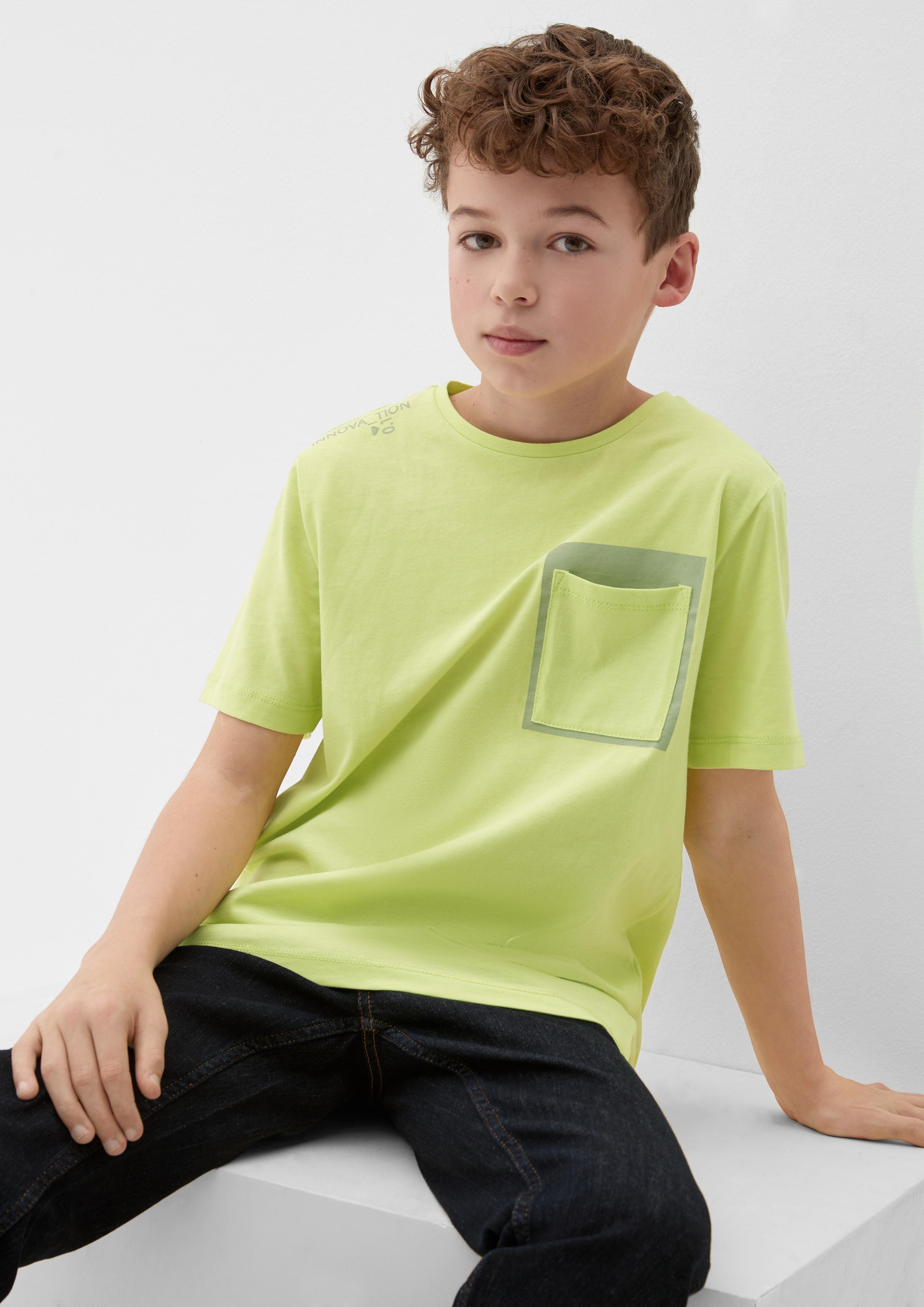 T-Shirt mit Brusttasche  2128284-7040