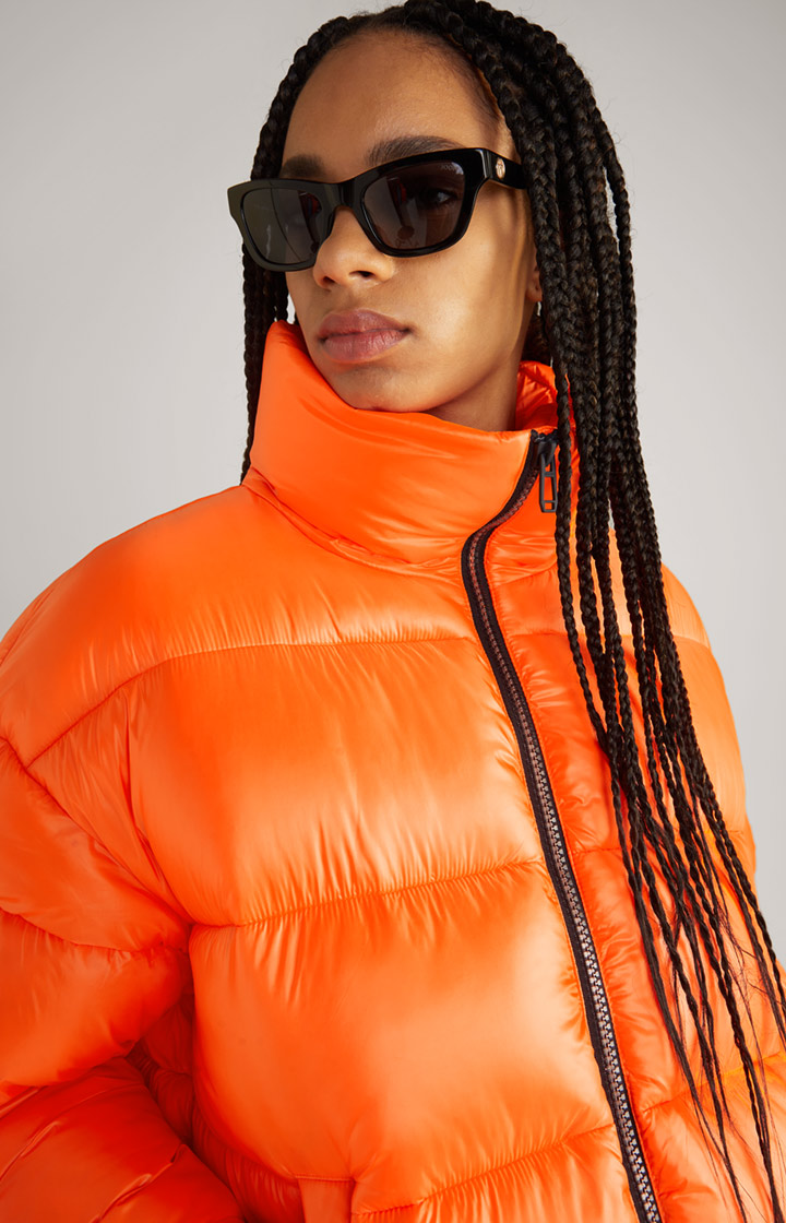 Unisex-Steppjacke in Orange