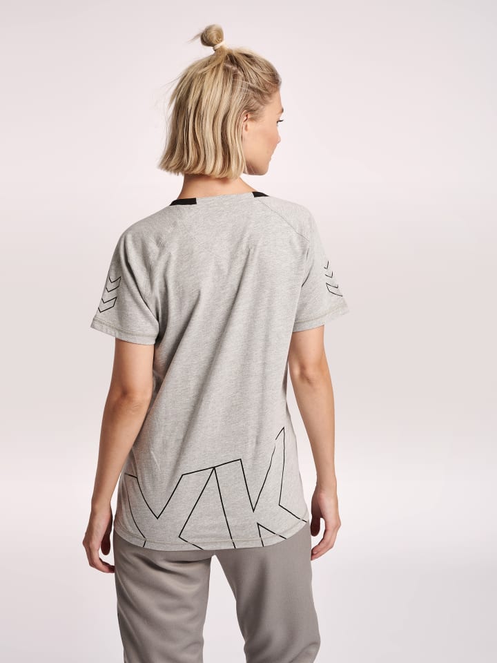 Hummel Hummel T-Shirt Raglanärmel Hmlcima Damen in GREY MELANGE günstig kaufen