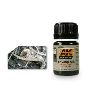 AK Weathering - Engine Oil glossy finish 35ml