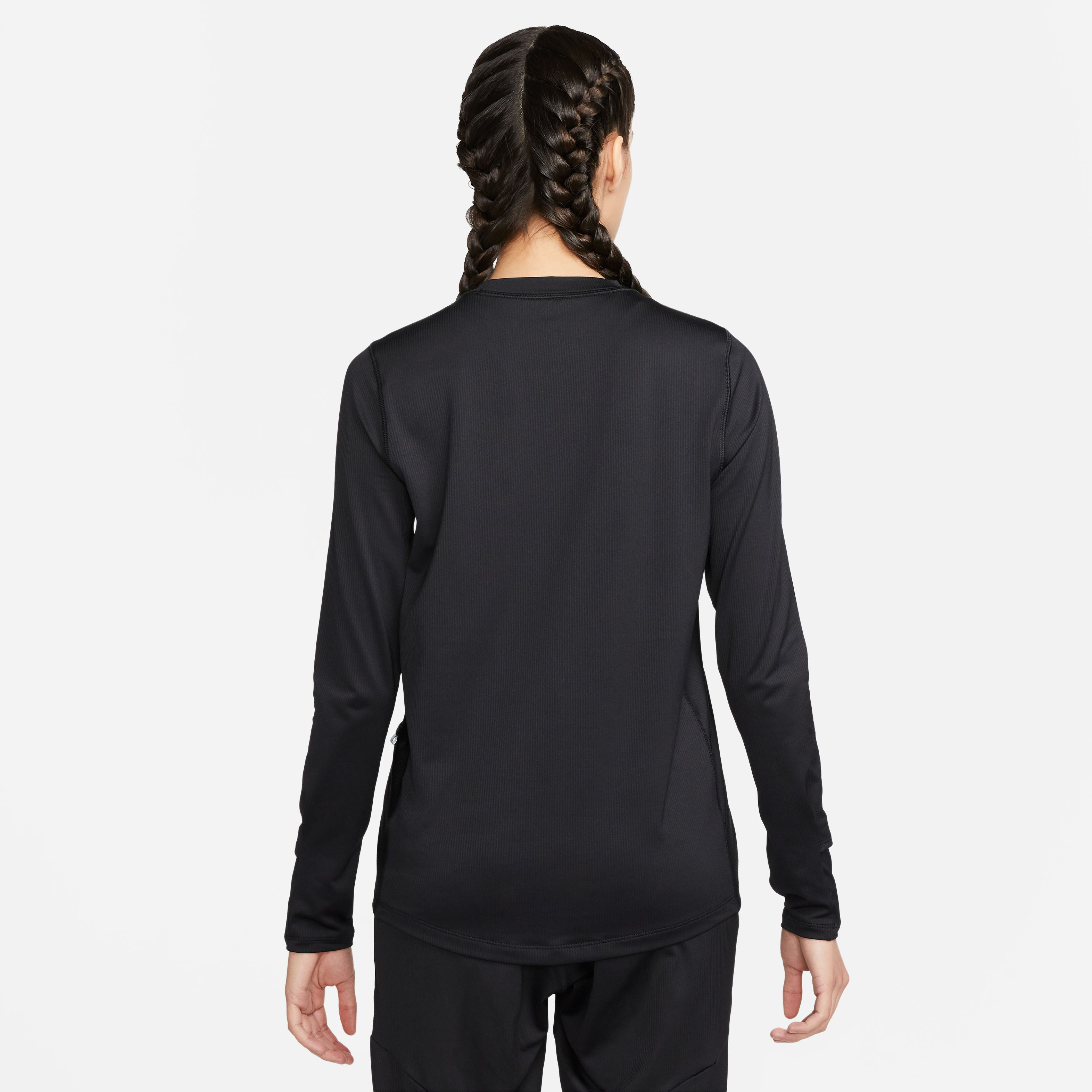 Dri-Fit Element Crew Novelty Lauftop Damen - Schwarz