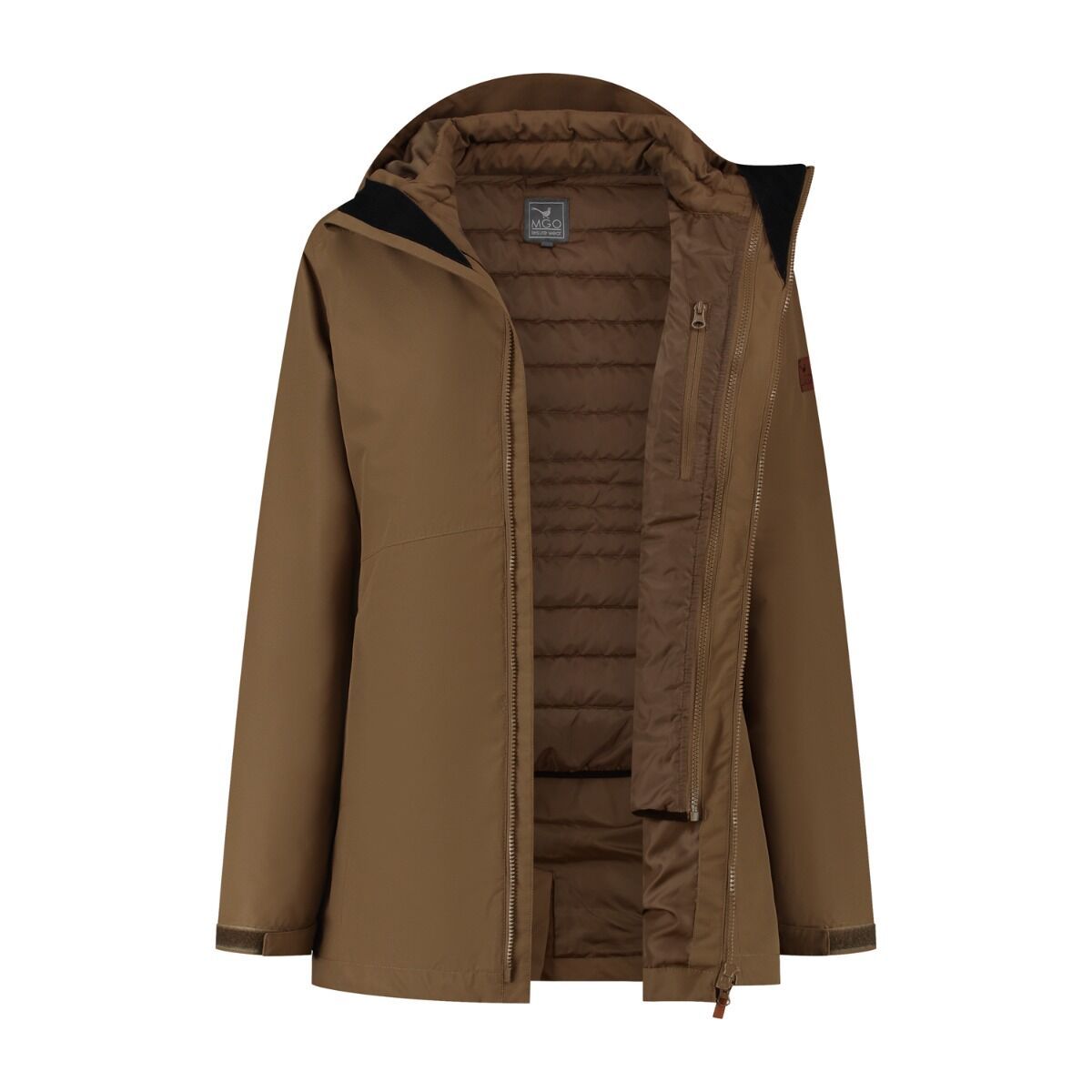 MGO Lizzy Brown 3-in-1 Damenjacke