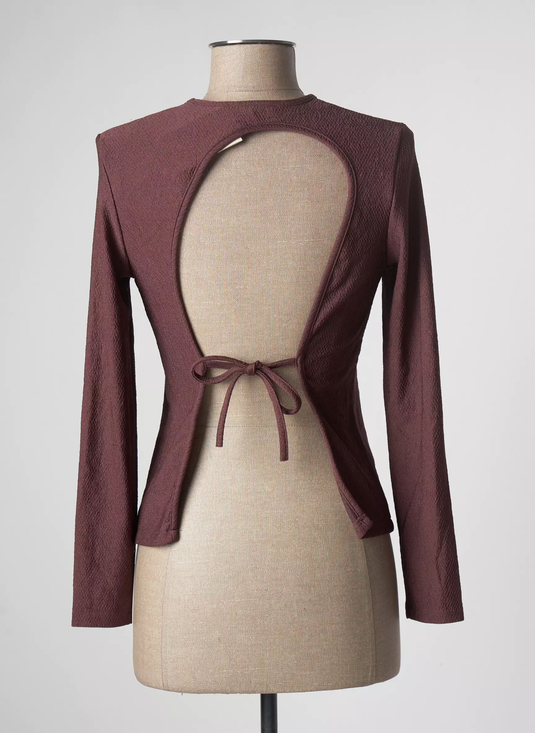 Laagam Tops Femme couleur marron