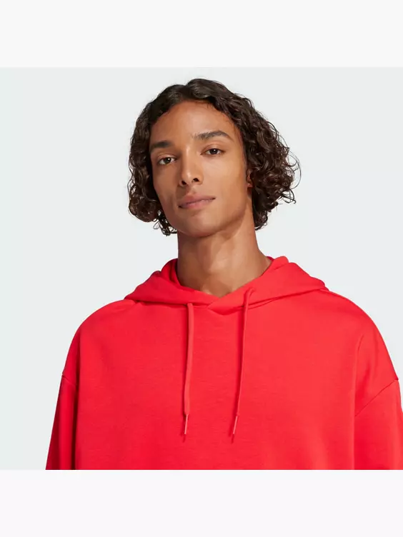 adidas Essentials Loose-Fit 3-Streifen Logo French Terry Hoodie