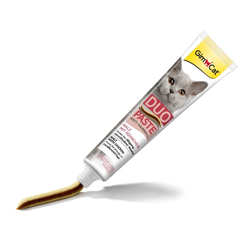 GimCat Snacks GimCat Duo-Paste Anti Hairball Anti-Hairball Hühnchen + Malz 2x50 g