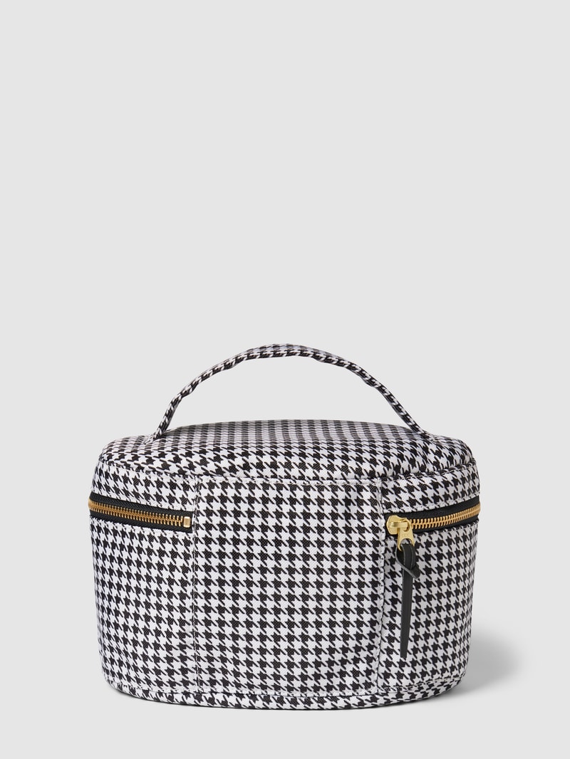 Kosmetiktasche mit kurzem Henkel Modell 'Celine' in black