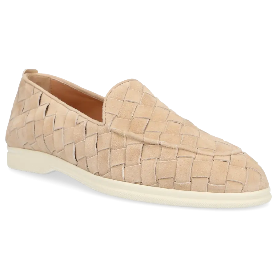 Henderson - Loafer ZAIRA Veloursleder - beige