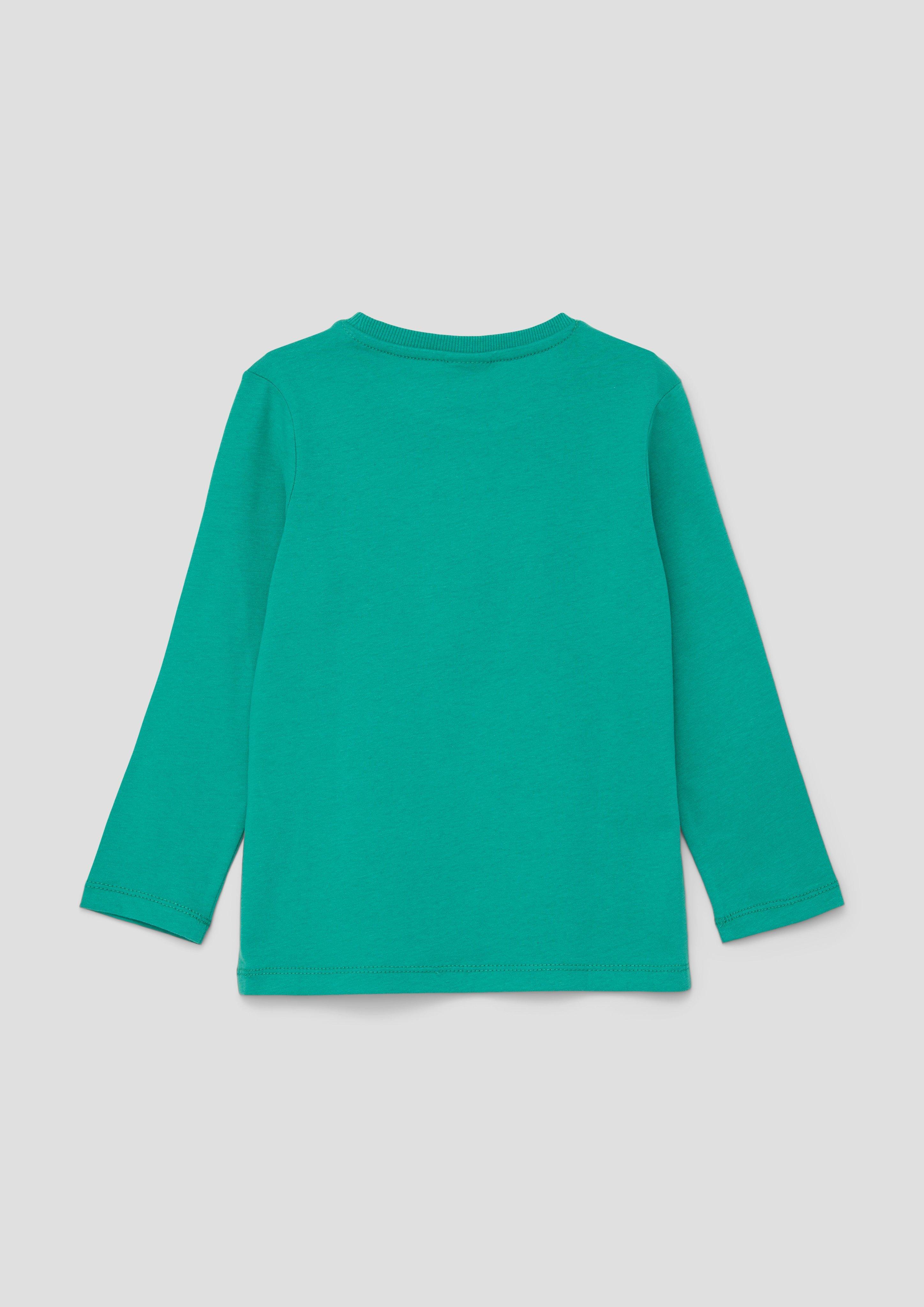 Longsleeve mit Frontprint  2134100-6619