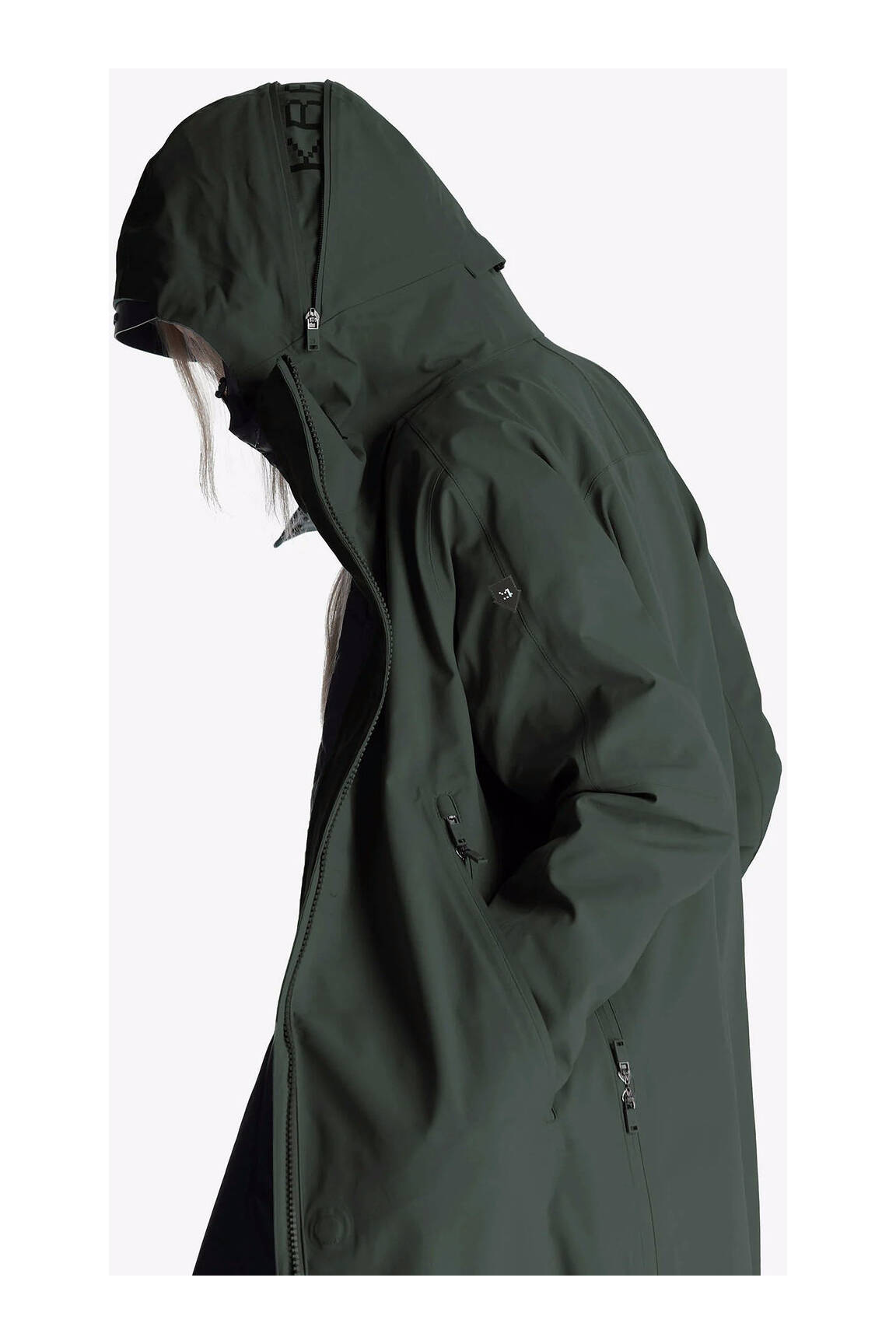 Krakatau Parkas Femme couleur vert