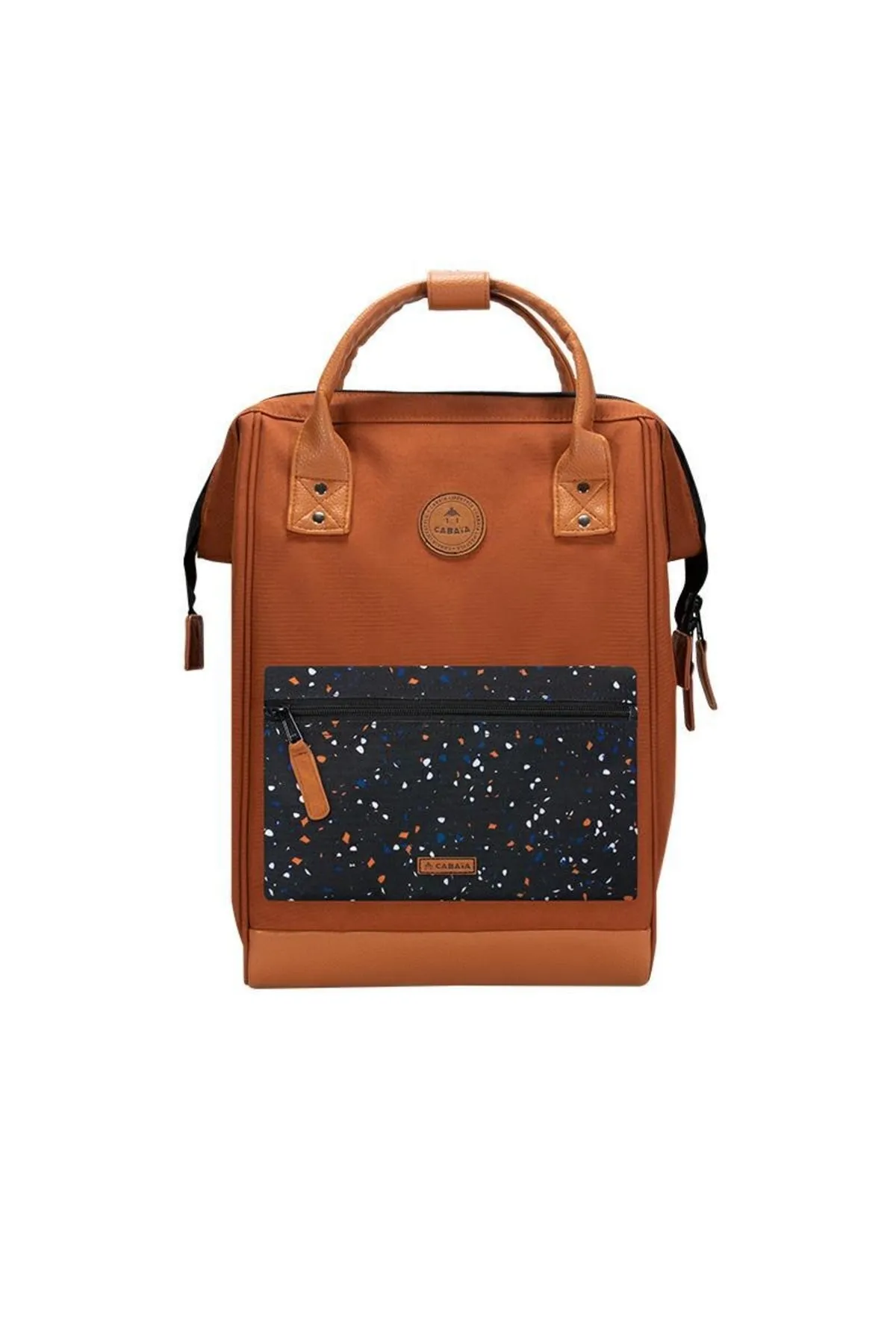Cabaia  Rucksack - Braun - Geblümt