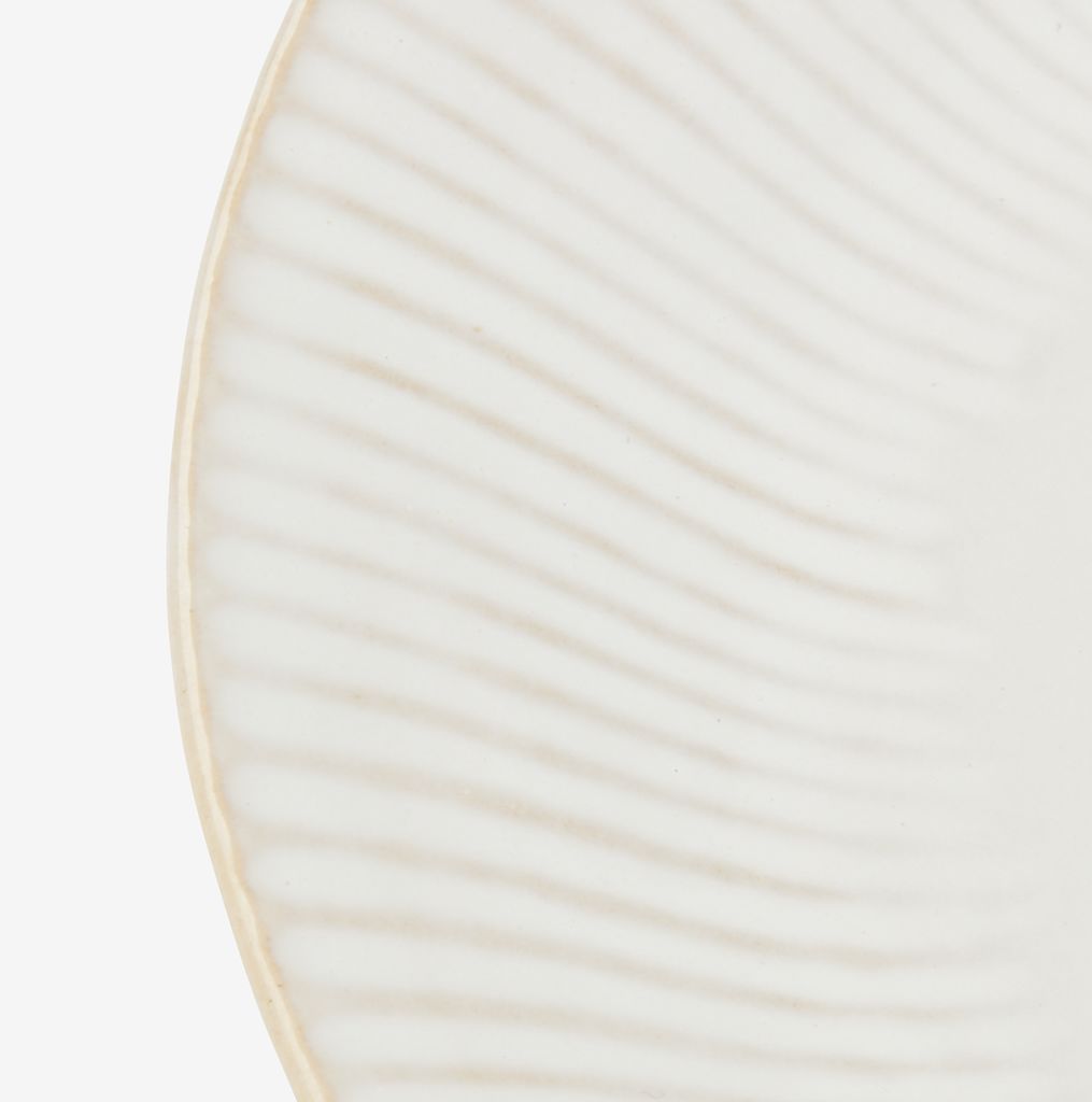 Talerz STEFFEN Ø21cm ceramiczny biały