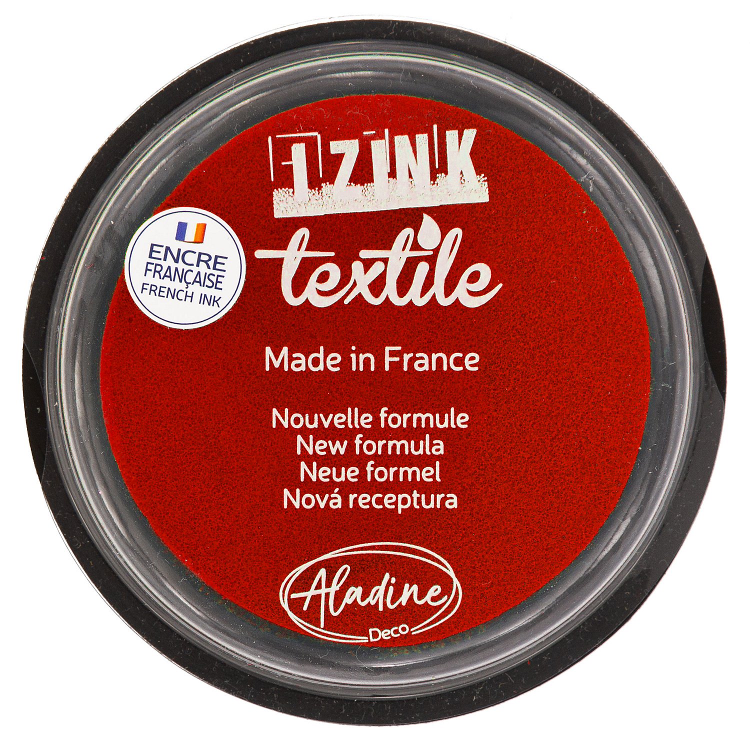 IZINK Textil Stempelkissen, rot