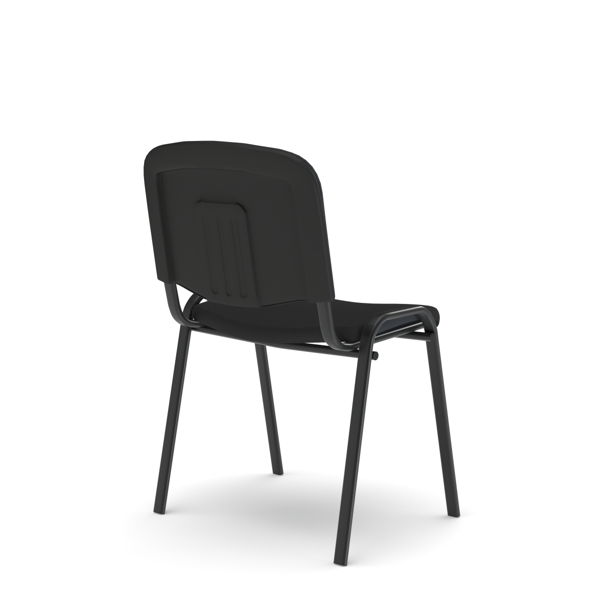 Besucherstuhl Iso Basic Schwarz