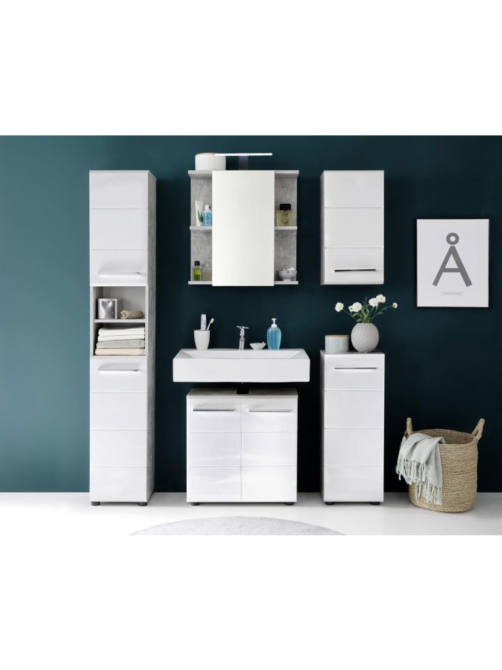 ebuy24 Spiegelschrank Nano Beton Dekor 60 x 20 cm günstig kaufen onesize