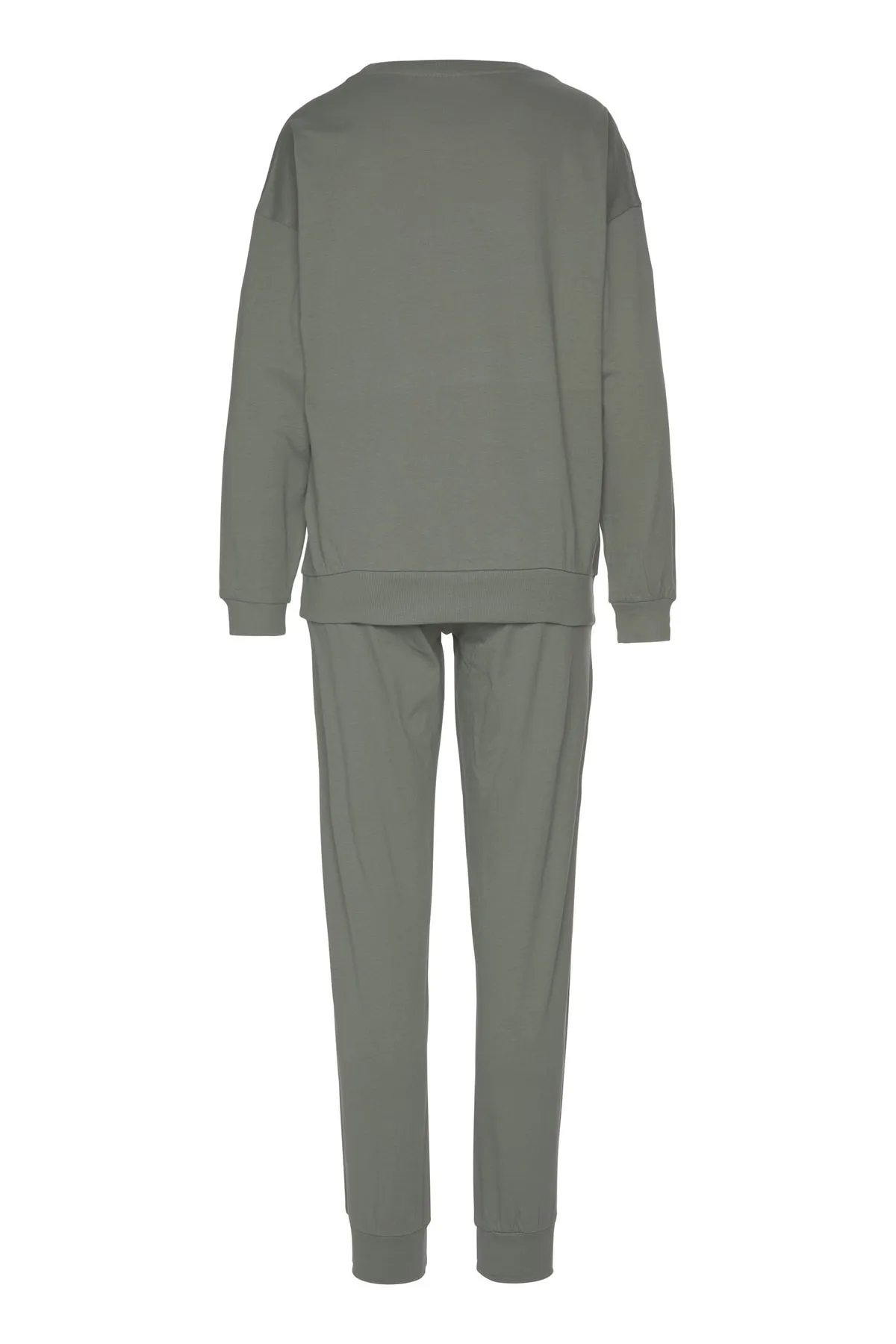 Kangaroos  Pyjama set - Khaki - Unifarben