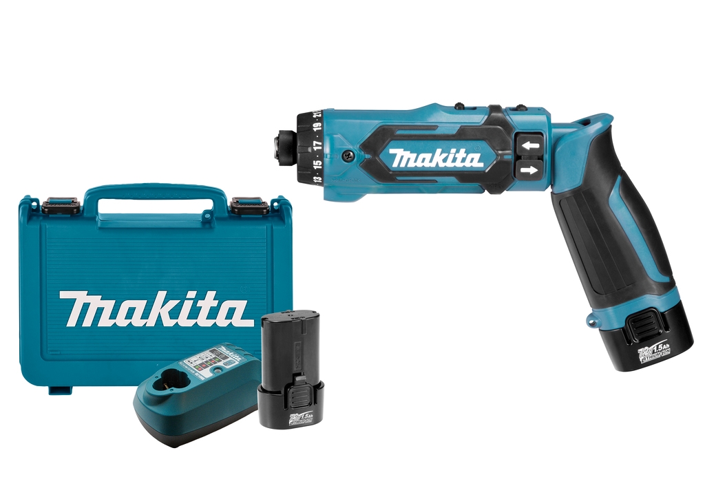 Makita DF012DSE 7,2 V Stiftschraubendreher