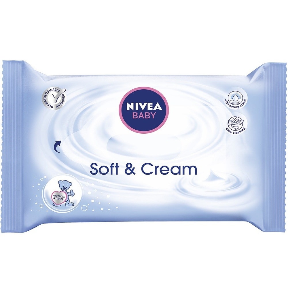 nivea Lingettes Bébé Soft&Cream Lingettes Bébé