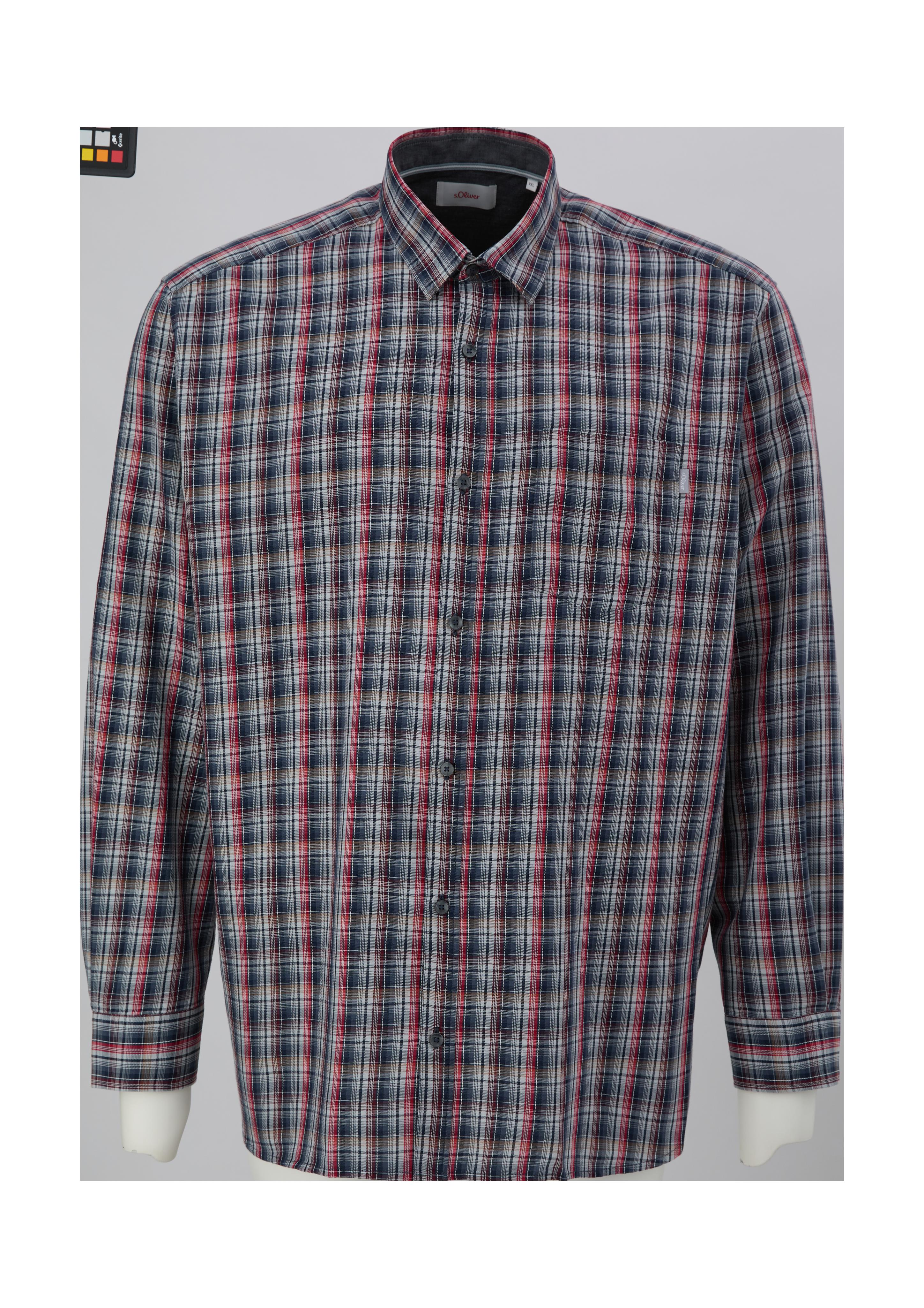 Regular: Twill-Hemd aus Lyocellmix  2143240-57N2