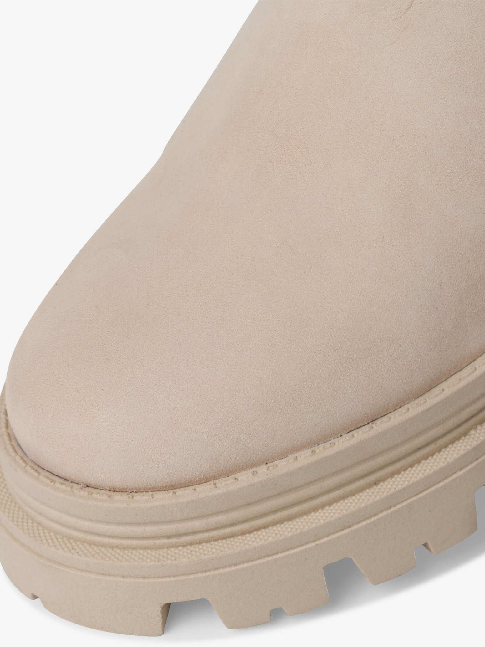 Bottine Chelsea en cuir - marron