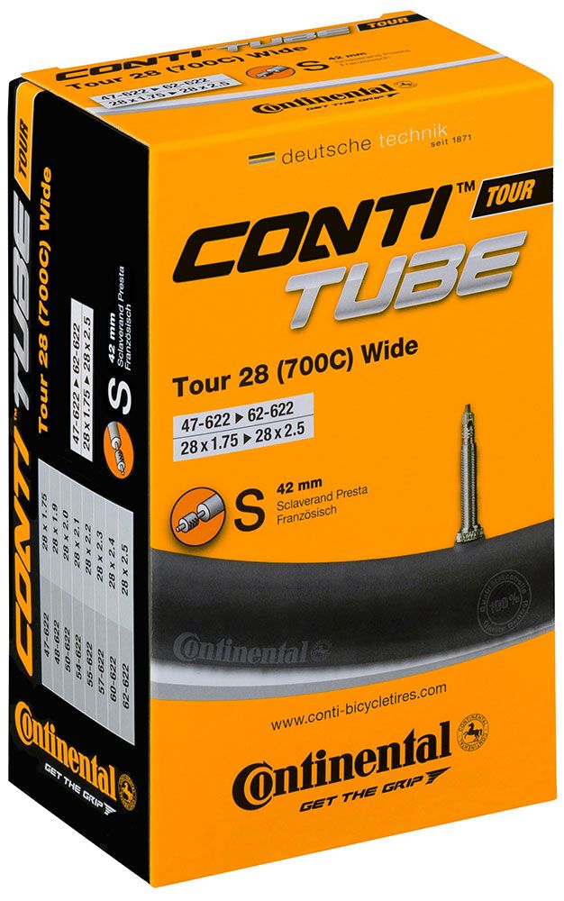 Continental Tour 28 wide S42 Schlauch kaufen | Bike-Discount