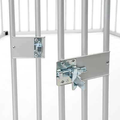 Welpenfreilaufgehege aus Aluminium