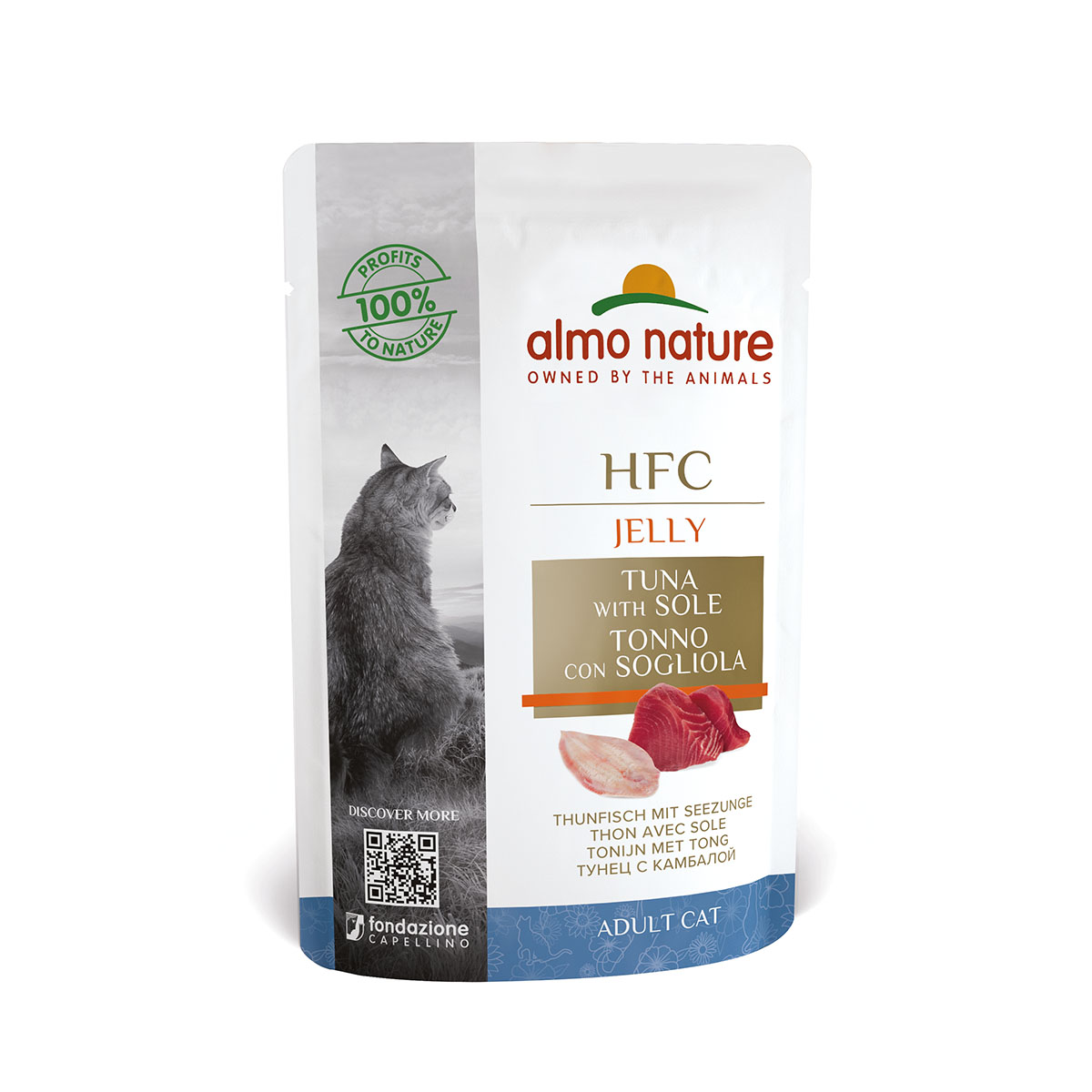 Almo Nature HFC in Jelly Thunfisch mit Seezunge bei ZooRoyal