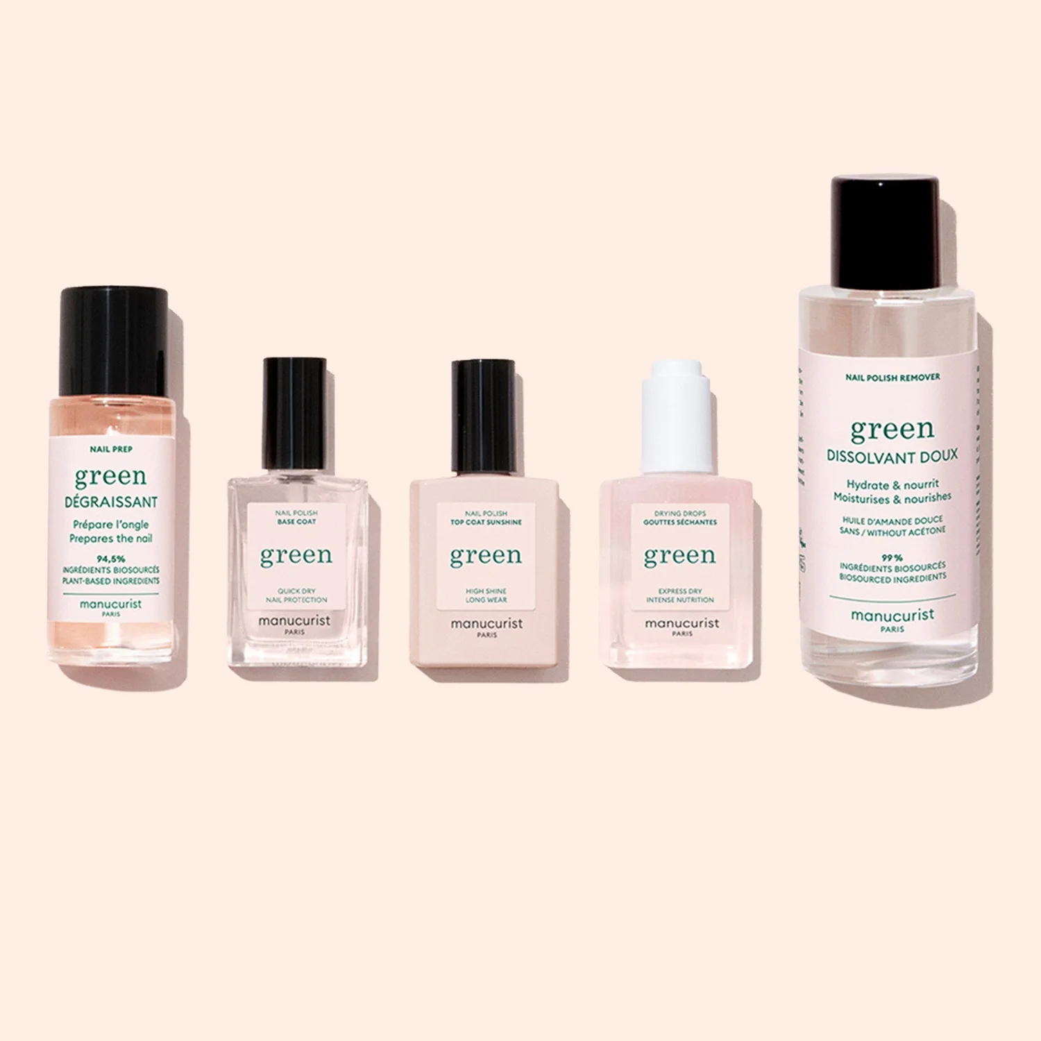Green™ lak za nohte - 100 ml odstranjevalec laka za nohte Green™ nežno