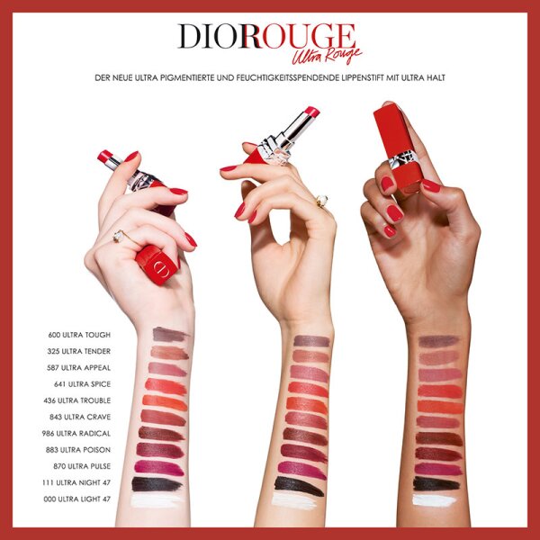 DIOR ROUGE DIOR Ultra Rouge Lippenstift