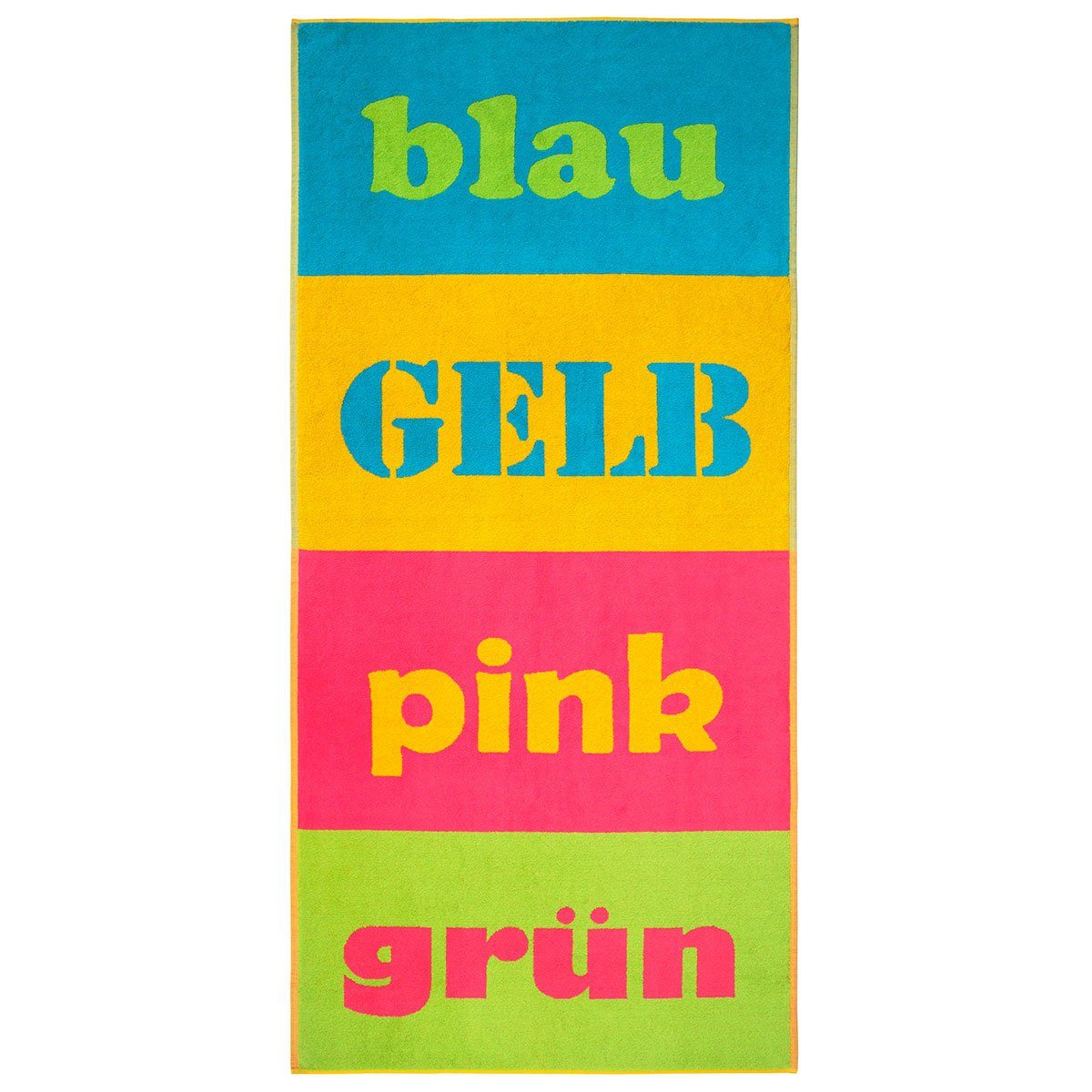 Dyckhoff Strandtuch Dyckhoff Strandtuch Liegetuch 'Colors' 80 x 180 cm Bunt
